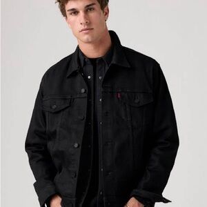 Levi's Men’s Jet Black Jean Jacket